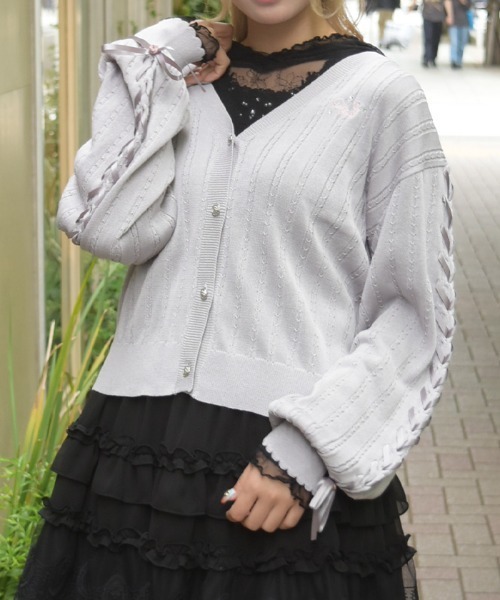 axes femme（アクシーズ ファム） uvカット カーディガン UVカット