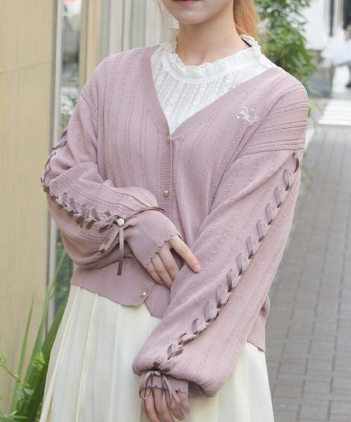 axes femme（アクシーズ ファム） uvカット カーディガン UVカット