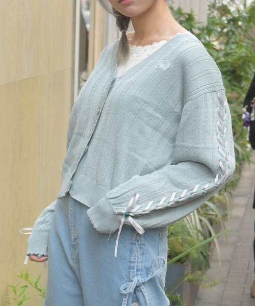 UVカットカーディガン axes femme（アクシーズ ファム） uvカット カーディガン UVカット