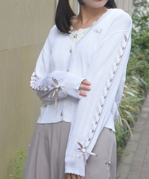 axes femme（アクシーズ ファム） カーディガン uvカット UVカット