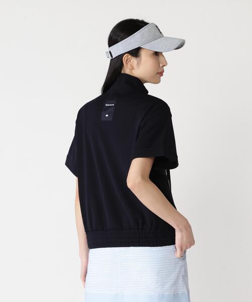 トレーナー スウェット 「PEARLY GATES」Peトリコットメッシュハーフジップアップカットソー レディース_19