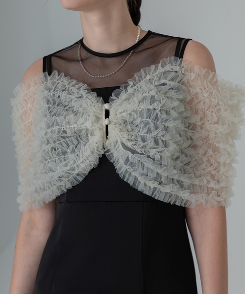「Leja」 コンビワンピース MEDIUM ブラック レディースの画像