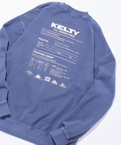 「KELTY」 スウェットカットソー L ブラック レディース_画像6