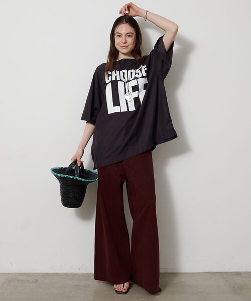 ブラウス シャツ 「KATHARINE HAMNETT」別注Tブラウス レディースの画像