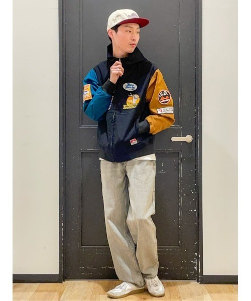 「BEN DAVIS」 ブルゾン M グリーン メンズ_画像9