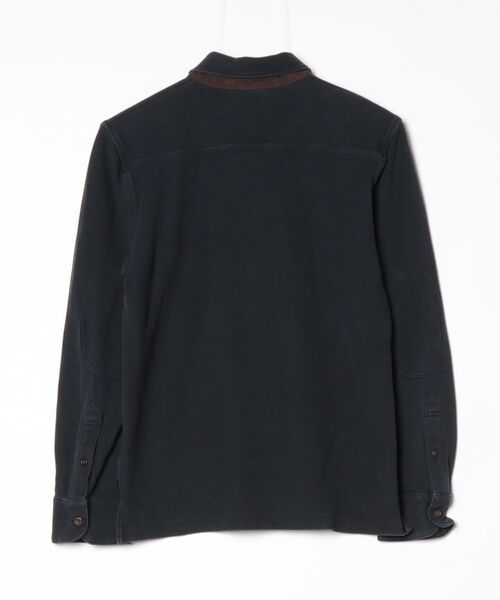 「BROOKS BROTHERS」 ワンポイント長袖ポロシャツ X-SMALL ネイビー メンズ_画像2
