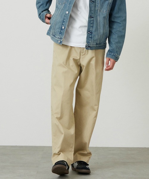 EDWIN（エドウィン） チノパン レギュラーストレート チノパンツ