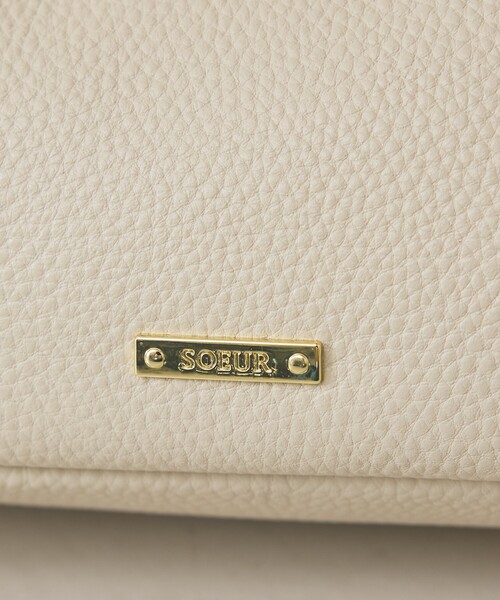 soeur（スール） ショルダーバッグ バッグ ○SOEUR/2WAYレザーハーフ