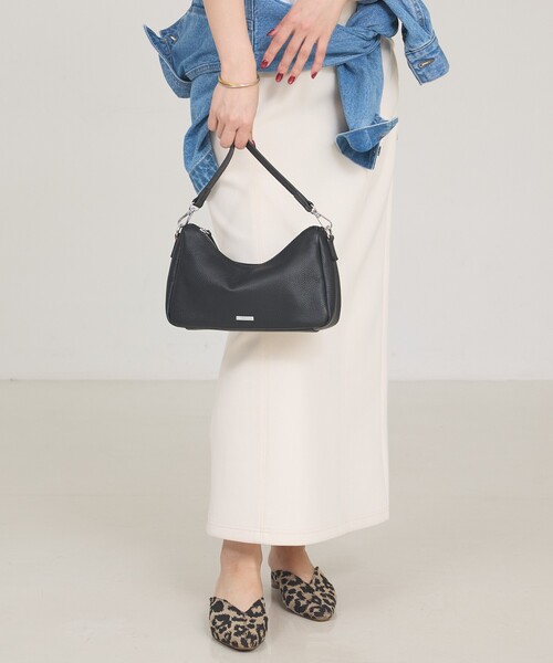 soeur（スール） ショルダーバッグ バッグ ○SOEUR/2WAYレザーハーフ