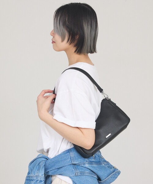 soeur（スール） ショルダーバッグ バッグ ○SOEUR/2WAYレザーハーフ