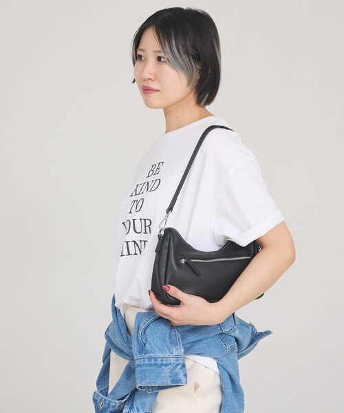 soeur（スール） ショルダーバッグ バッグ ○SOEUR/2WAYレザーハーフ