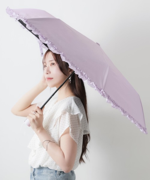 Liry さま専用　　バーバリー　折りたたみ日傘 Riberry（リベリー） 日傘 折りたたみ傘 折り畳み 軽量 晴雨兼用 UV