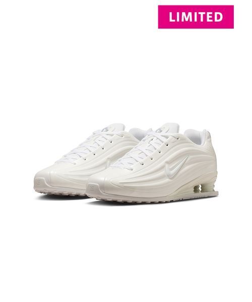 Nike ホワイト ジッパースニーカー emmi ナイキ nike スニーカー 「NIKE meets emmi」W SHOX Z レディース