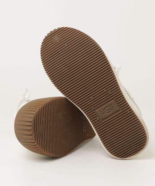 「UGG」 ローカットスニーカー 24cm ホワイト レディース_画像3
