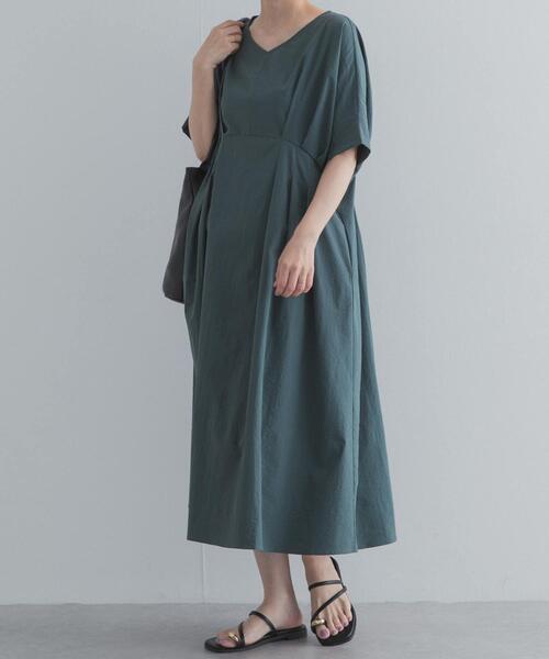 VALENTINO ROMA 半袖ワンピース アセテート Mサイズ URBAN RESEARCH DOORS（アーバンリサーチドアーズ） ワンピース 半袖