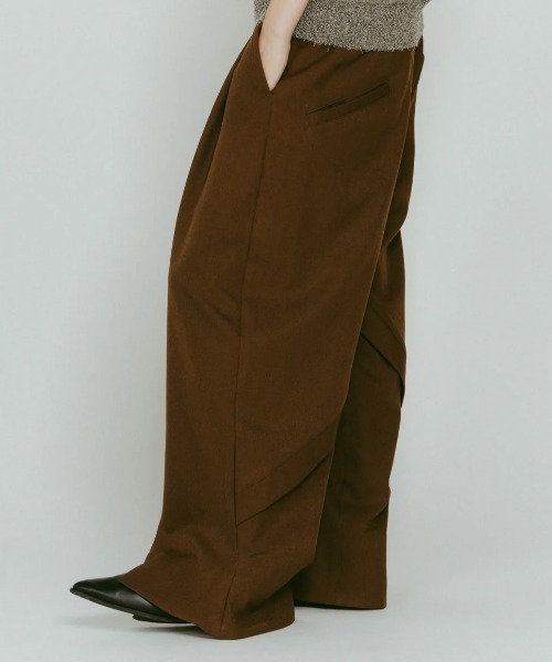 「Knuth Marf」 パンツ X-SMALL ダークブラウン レディース_画像6