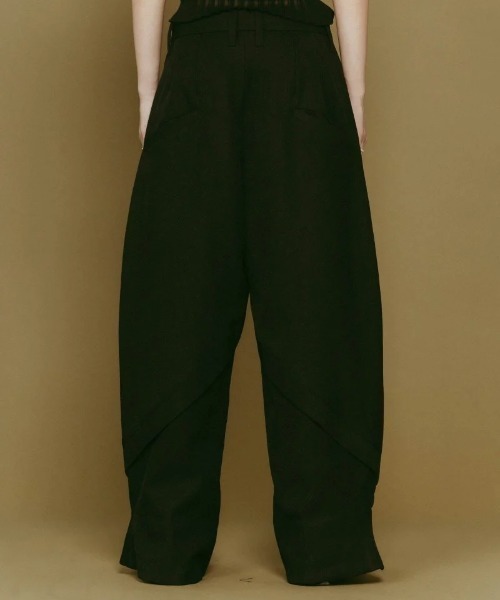 「Knuth Marf」 パンツ X-SMALL ダークブラウン レディース_画像7