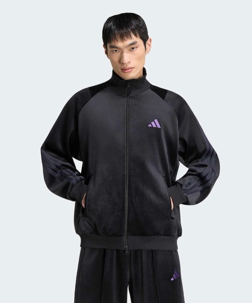 adidas（アディダス） ジャージ スタジアム ルーズフィット ベロア