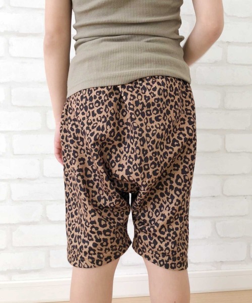 The Holiday -Comfy fit- Leopard Twill Easy Pants BROWN