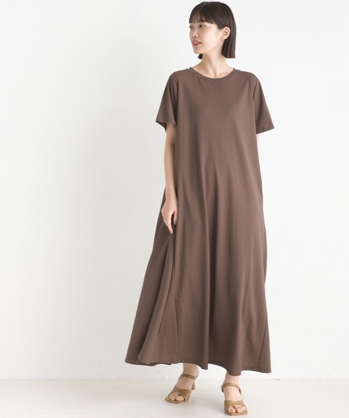 THE ONENESS レーヨンフレアロングベスト XL 新品 OMNES Another Edition ワンピース 接触冷感レーヨンナイロンライン