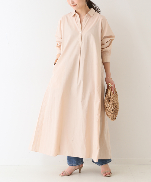 SLOBE IENA（スローブイエナ） ワンピース シャツワンピース コットン
