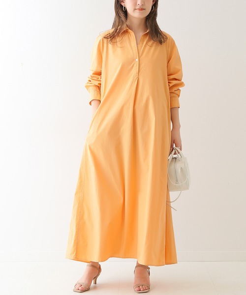 SLOBE IENA（スローブイエナ） ワンピース シャツワンピース コットン