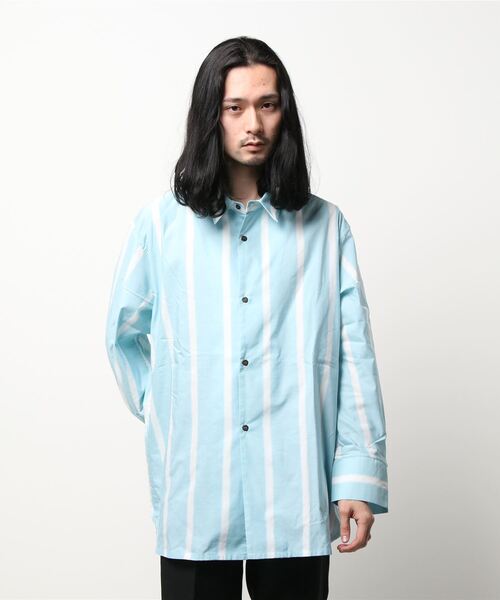 シャツ ブラウス SHINYAKOZUKA/シンヤコズカ/CLASSIC SHIRT/クラシックシャツ 爆買い シンヤコズカフェイクレザーシャツ レザージャケット
