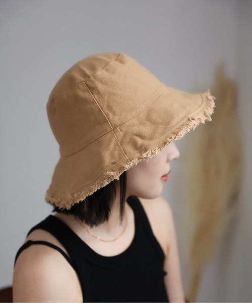 AMERI vintage ハット ベージュ 夏　レディース Ameri VINTAGE（帽子 ・ ベージュ系）のフリマアイテム一覧