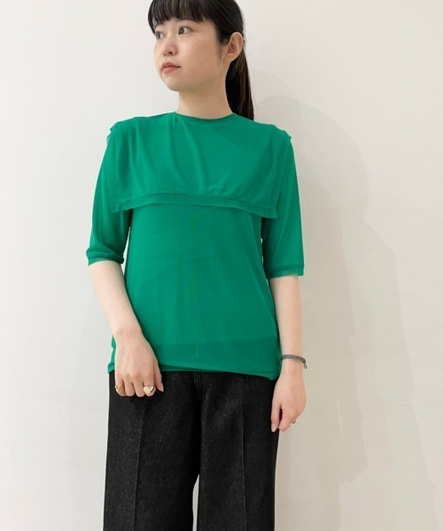tシャツ AULA AILA（アウラ アイラ）3WAY SHEER PULLOVER/シアプルオーバー レディース