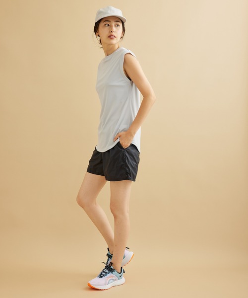 agnes b. パンツ 「agnes b.×NERGY」撥水 ランニングショート