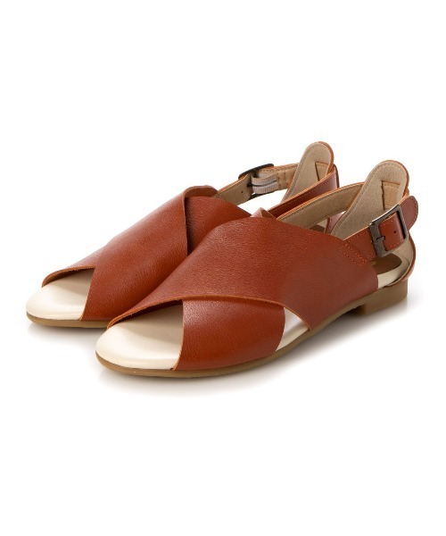 新品YELLO レースアップミュール ブラウン yello shoes（サンダル、ミュール）｜シューズ | ファッション の