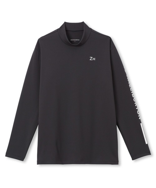 ZERO HALLIBURTON シャツ　モックネック ZERO HALLIBURTON tシャツ ZHG-A17C ECOカラットデルタ ロング
