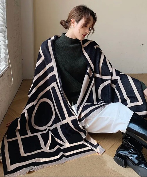 NOLITA　カシミアタッチ ビスコース 大判 ストール マフラー パシュミナ NOLITA LABORATORY ストール マフラー 「 NOLITA / ノリータ
