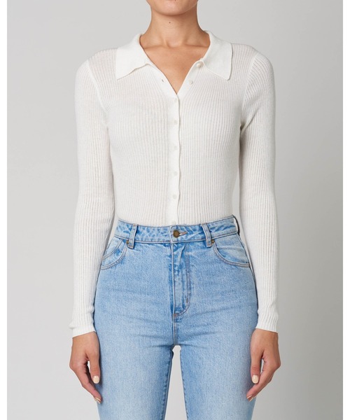 ニット セーター ROLLA’S　CAROLINE KNIT LONG-SLEEVE TOP レディース ニット セーター ROLLA'S CAROLINE KNIT LONG-SLEEVE TOP