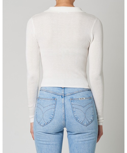 ニット セーター ROLLA’S　CAROLINE KNIT LONG-SLEEVE TOP レディース ニット セーター ROLLA'S CAROLINE KNIT LONG-SLEEVE TOP