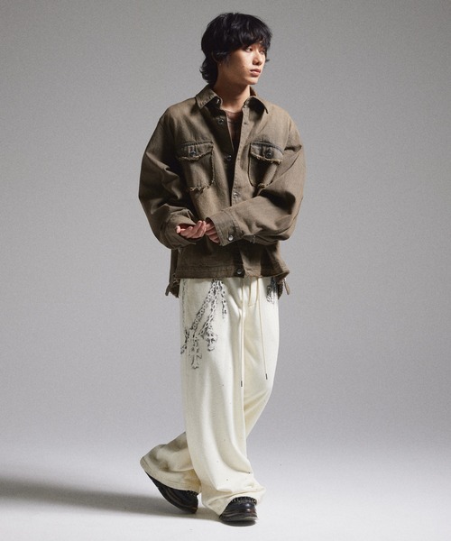 GRANCY デニムジャケット gジャン 「GRANCY」ZipDesign DenimShirt