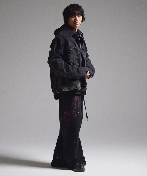 GRANCY デニムジャケット gジャン 「GRANCY」ZipDesign DenimShirt