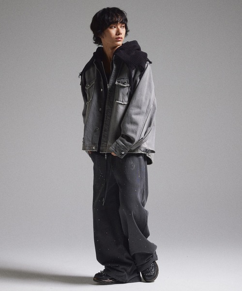 GRANCY デニムジャケット gジャン 「GRANCY」ZipDesign DenimShirt