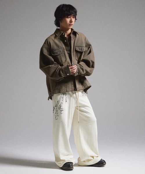 GRANCY ZipDesign DenimShirt Jacket 二色L GRANCY ZipDesign DenimShirt Jacket Lサイズ - メルカリ