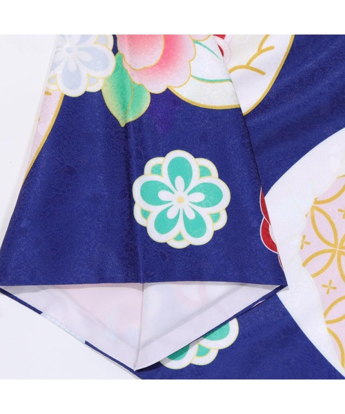 KYOETSU（京越） 着物 簡易袴B 5点セット ジュニア キッズ 子供 女の子