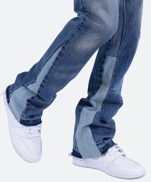 mnml（ミニマル） ジーンズ mnml/ミニマル/B133 FLARE DENIM(M2021