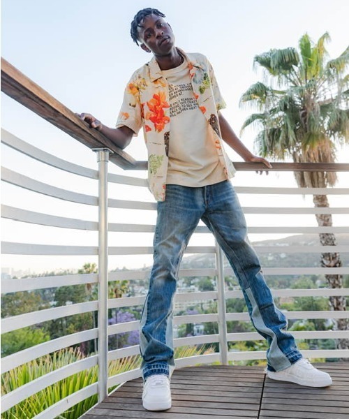 mnml（ミニマル） ジーンズ mnml/ミニマル/B133 FLARE DENIM(M2021