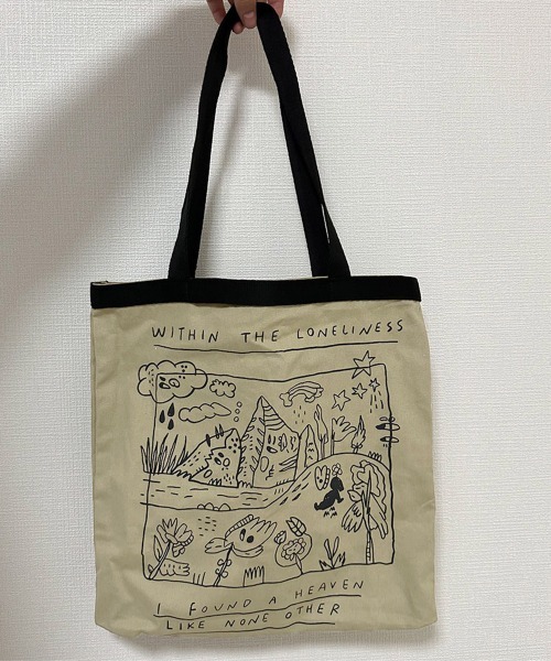 miniministore トートバッグ ロゴキャンバス レディース : ZOZOTOWN