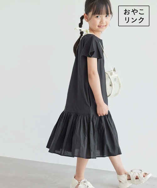 ROPE' PICNIC（ロペ ピクニック） ワンピース 「KIDS」INDIAフレア袖