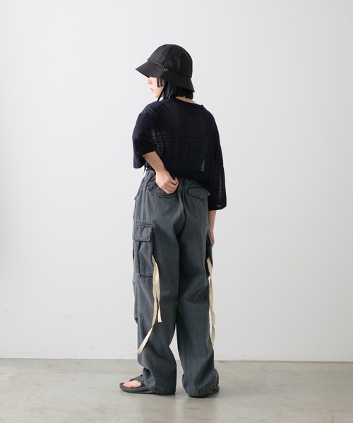 ZTMY】デニムカーゴパンツ (M) ずっと真夜中でいいのに。 | ヤマダ