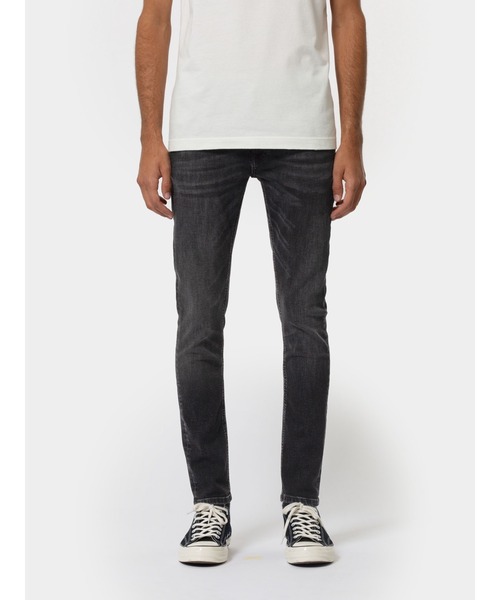 Nudie Jeans（ヌーディージーンズ） ジーンズ Skinny Lin Worn Black