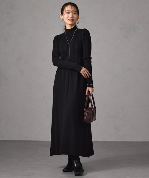 激レア⭐️80s issey miyake シャギーニット　ワンピース　ブラック 激レア⭐️80s issey miyake シャギーニット ワンピース ブラック