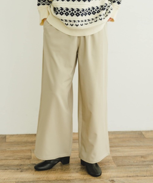 ITEMS URBANRESEARCH パンツ イージーワイドストレートパンツ