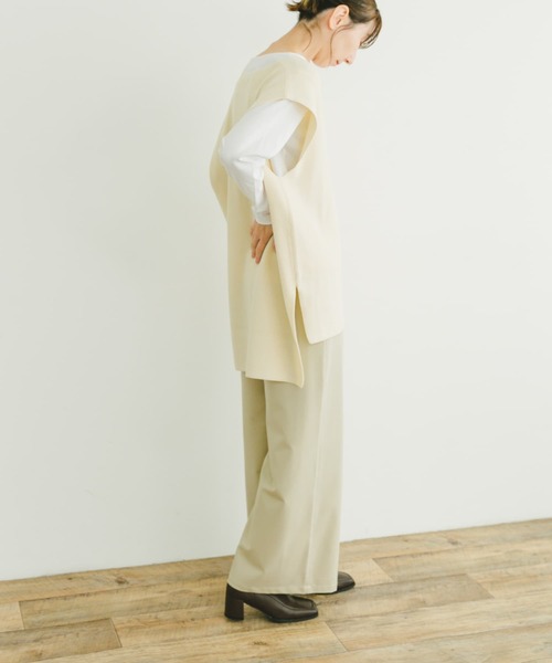 ITEMS URBANRESEARCH パンツ イージーワイドストレートパンツ