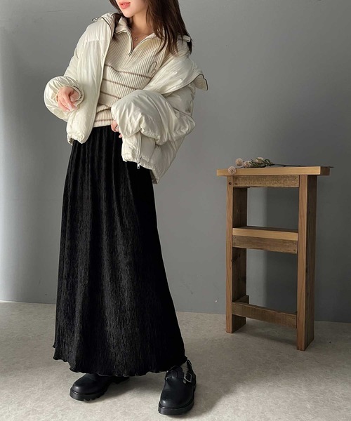 classicalelf（クラシカルエルフ） スカート 光沢感と揺れが美しい